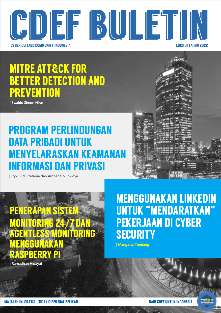 CDEF Buletin Edisi 1 – 2022 – Cyber Defense Indonesia